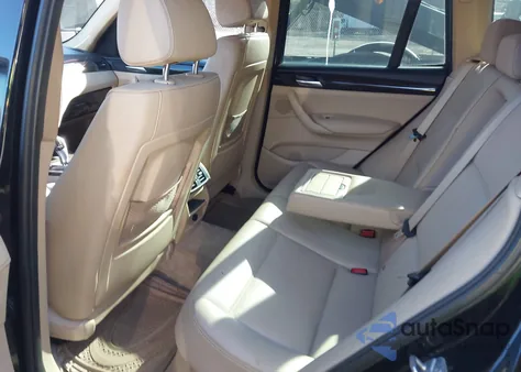 2011 BMW X3 xDrive28I из США, поврежденный, VIN 5UXWX5C50BL708887